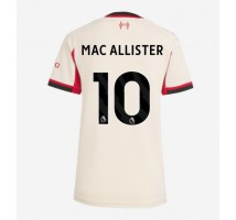 Liverpool Alexis Mac Allister #10 Koszulka Wyjazdowa damskie 2025-26 Krótki Rękaw